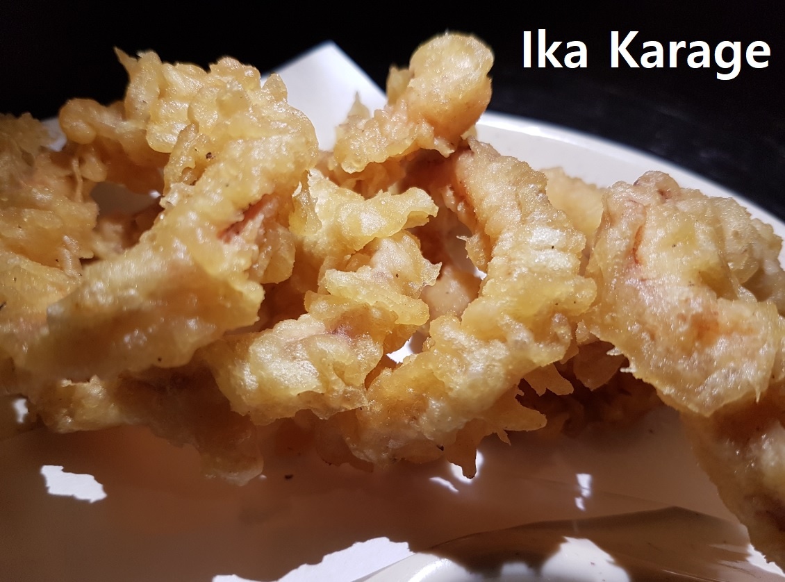 Deep fried crispy calamar