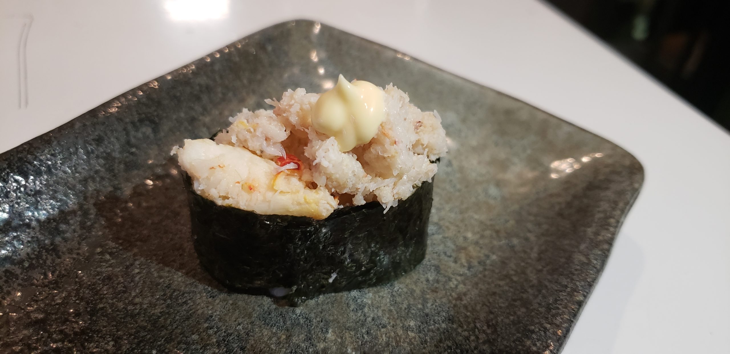 real crab sushi